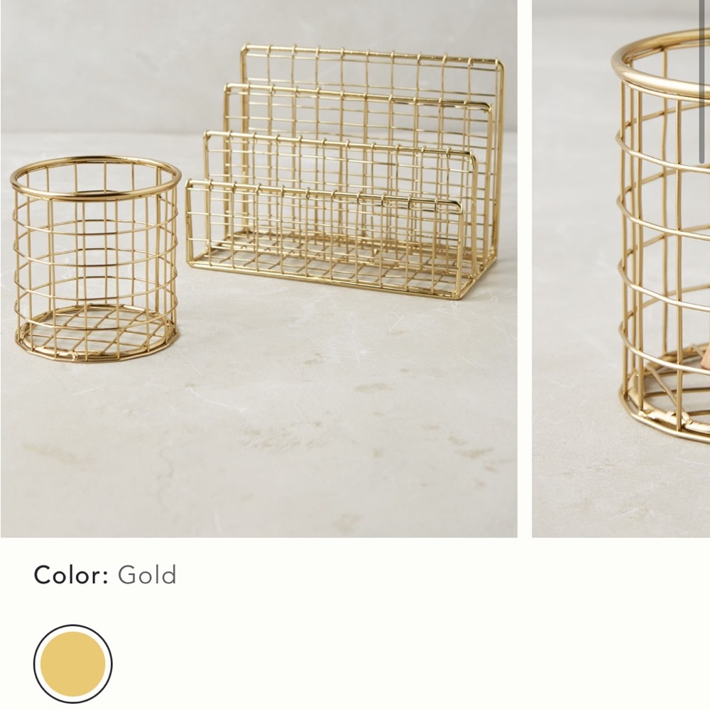 ISO Anthropologie Sutton Desk Set